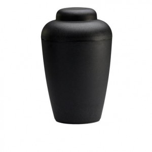 Biodegradable "Nature" Urn (Black)